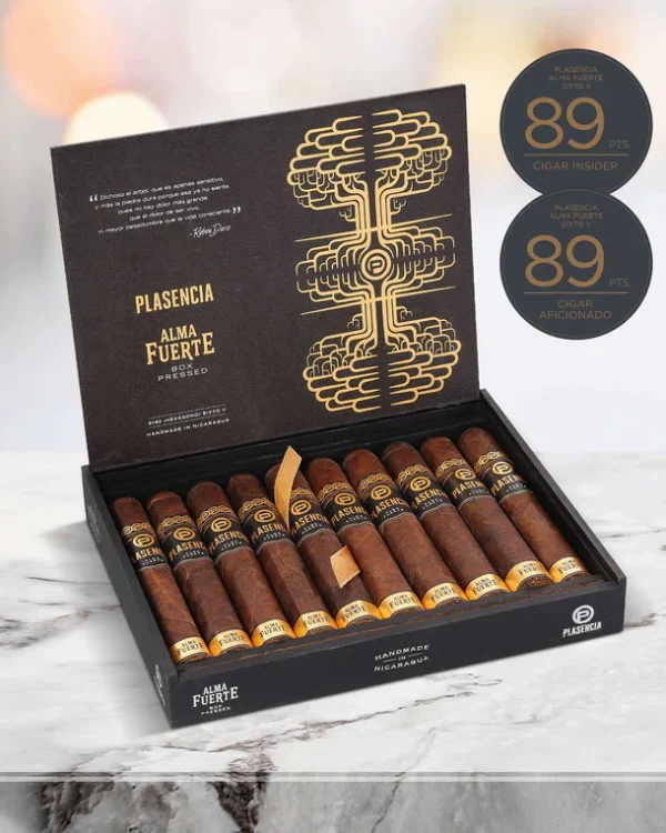 Plasencia Alma Fuerte Sixto II Hexagona - Nicaragua, 6" x 60, Robuste et Aromatique – Image 2